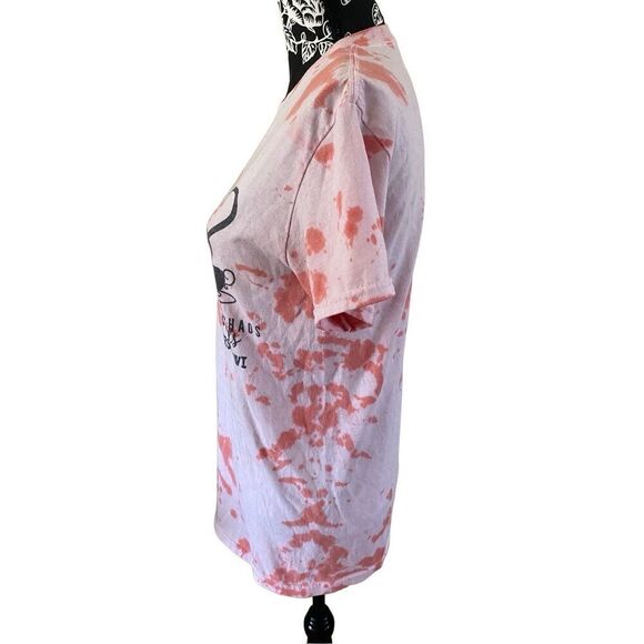 Caffeine Chaos & Crafts Tie Dye T Shirt Somerset Wisconsin WI Midwest Art - Picture 3 of 11